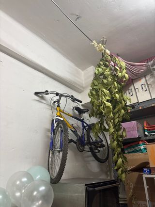 Bicicleta Montaña Azul y Amarilla