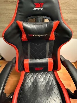 Silla Gaming Drift Negra y Roja