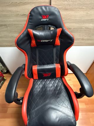 Silla Gaming Drift Negra y Roja