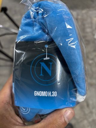 Gnomo Napoli Blu Bianco Peluche