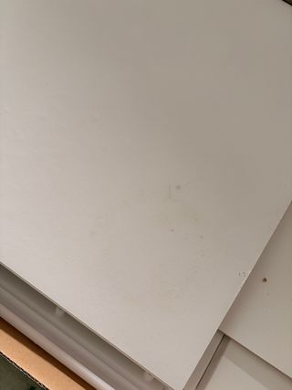 Mesita de noche blanca KULLEN