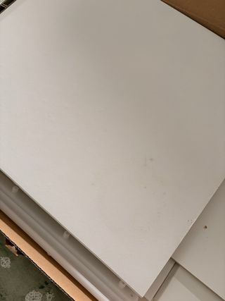 Mesita de noche blanca KULLEN