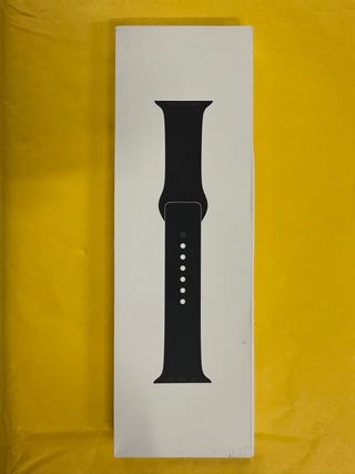 Correa Apple Watch Negra PRECINTADA