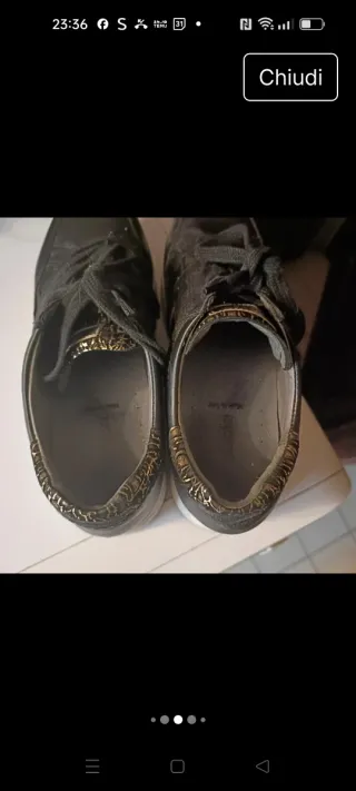 Scarpe Nero Giardini Pelle Donna 37