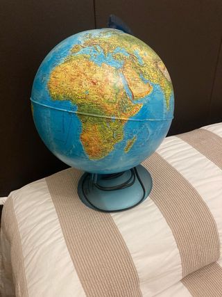 Globo terráqueo educativo / Lámpara