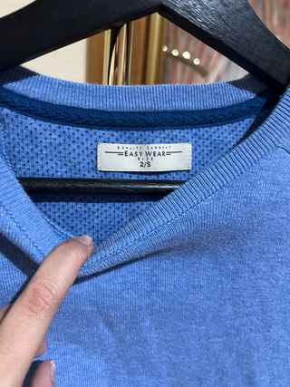 Jersey Easy Wear Azul Talla S