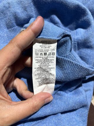 Jersey Easy Wear Azul Talla S