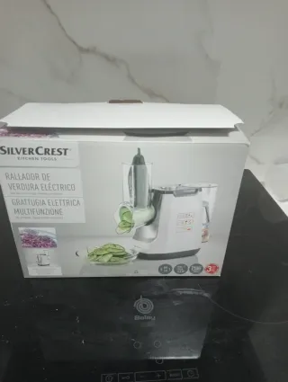 SilverCrest Rallador Verduras Eléctrico Multifunci