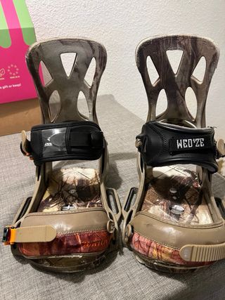 Fijaciones Burton Mission Talla L Camuflaje