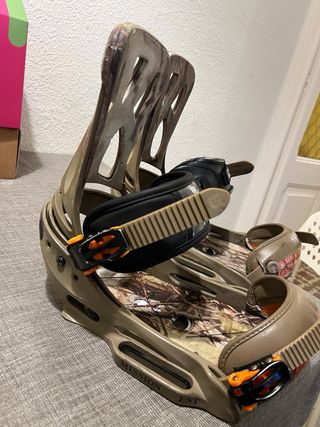 Fijaciones Burton Mission Talla L Camuflaje