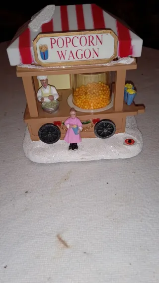 Puesto Navideño Popcorn Wagon