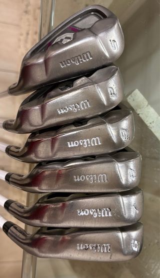 Set de palos de golf Wilson. Iniciación. Lady.