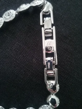 Conjunto Swarovski Collar y Pulsera Plata