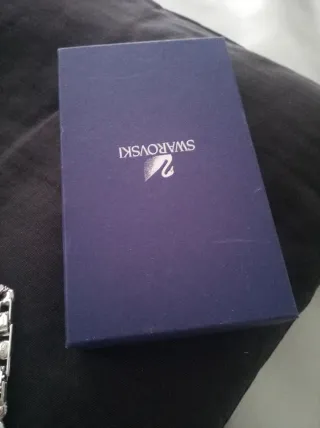 Conjunto Swarovski Collar y Pulsera Plata