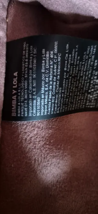 Bolso Bimba y Lola Negro Piel Charol