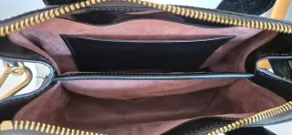 Bolso Bimba y Lola Negro Piel Charol