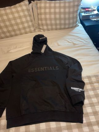 Sudadera Essentials Negra