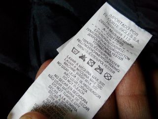 Bomber CORTE INGLÉS algodón NEGRA L-m GRUESA.