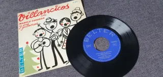 Single Villancicos Manolo Escobar y sus guitarras.