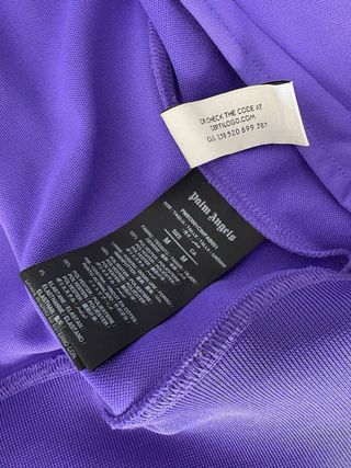 Sudadera Palm Angels Zip Up Morada