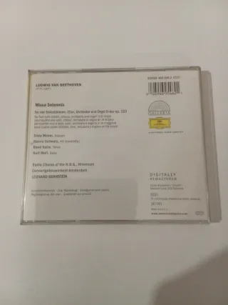 CD Beethoven Missa Solemnis Bernstein