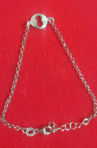 Pulsera Plata 925 Virgen del Pilar