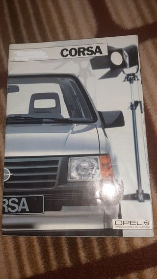 Catálogo Opel Corsa 1985