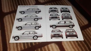 Catálogo Opel Corsa 1985
