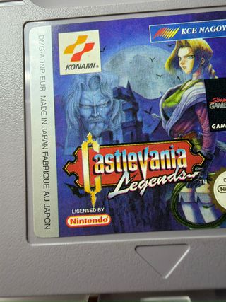 Castlevania Legends Game Boy Konami