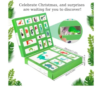 Calendario Avvento Dinosauri