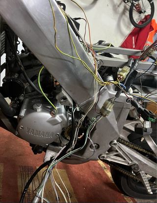 Motor Yamaha 125 2T completo