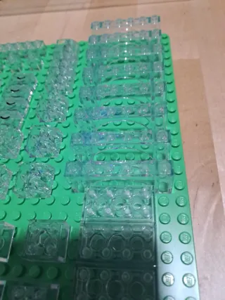 Peças Lego Translúcidas novas