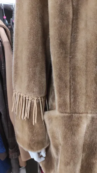 Abrigo pelo Couture Helene Talla Única