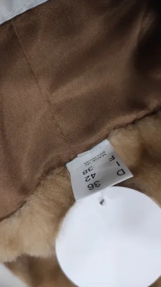 Abrigo pelo Couture Helene Talla Única