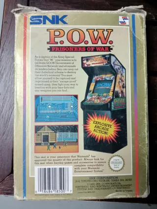POW: Prisoners of War - NES PAL B SNK