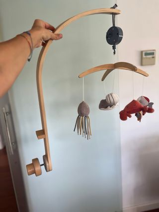 Móvil de cuna con animales marinos