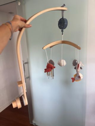 Móvil de cuna con animales marinos