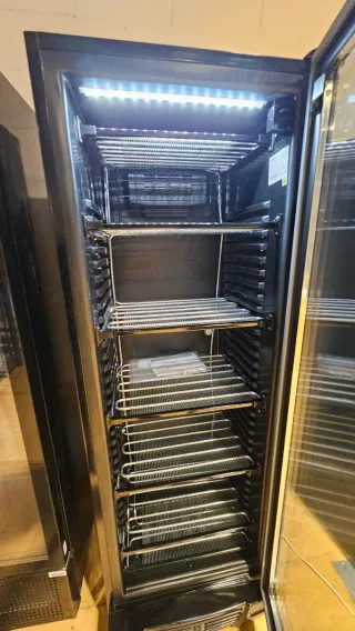 Congelador Vertical Puerta Cristal