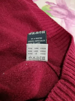 Jersey Lana Cortefiel T-XL.