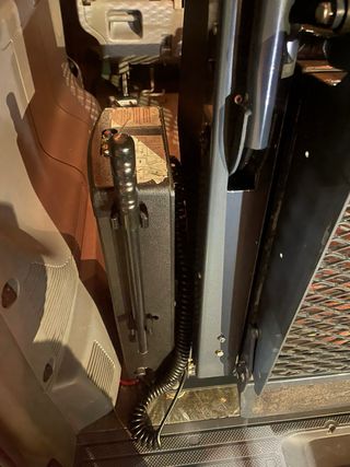 Rampa eléctrica para coche minusválidos