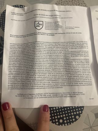 Guanti da lavoro MARCA bianchi 7 paia