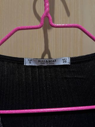 Top Brillante Fin de Año Pull&Bear Talla S