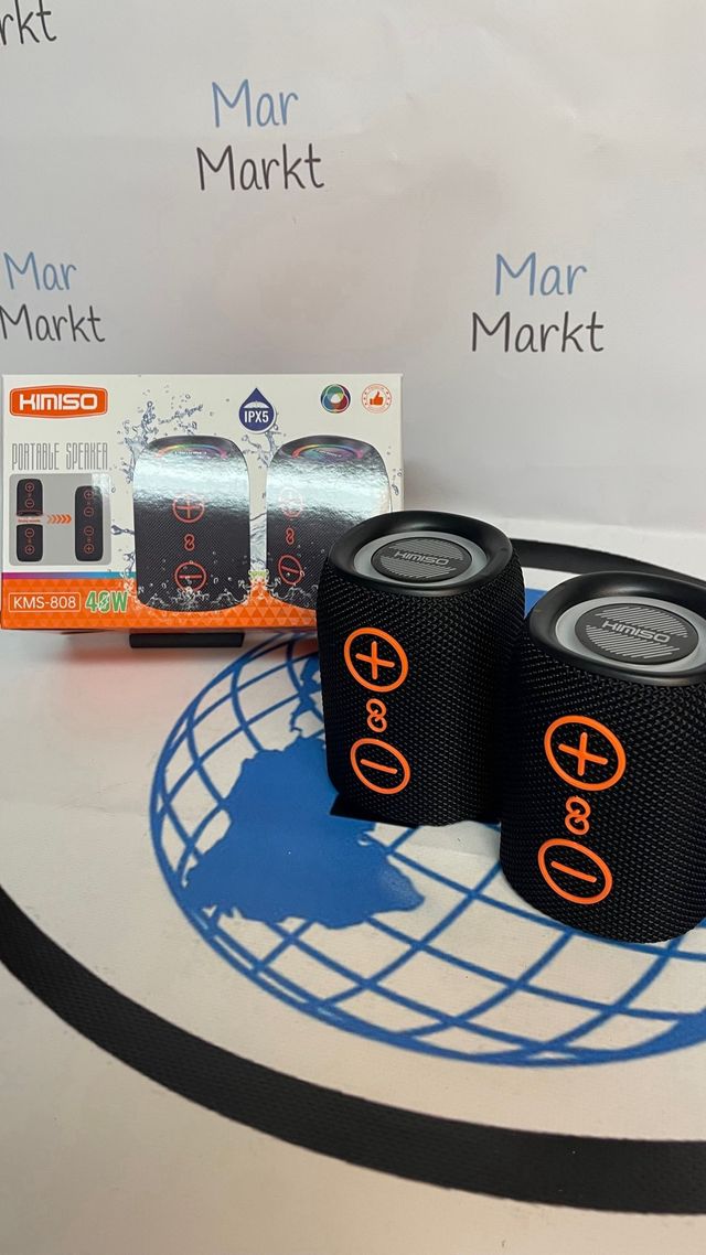 Altavoz 2X1 Portátil Kimiso KMS-808 40W