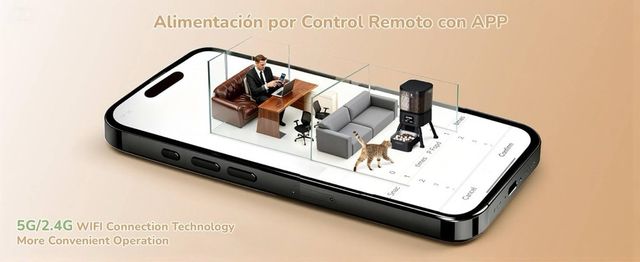 Cibo Automatico per Gatti 4L MAI USATO