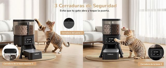 Cibo Automatico per Gatti 4L MAI USATO