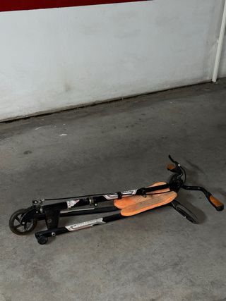 Patinete scooter 3 ruedas naranja