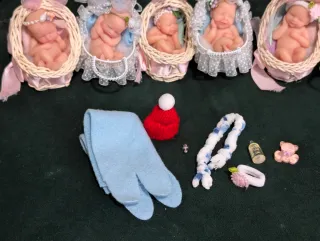 Bebés Reborn Silicona Miniatura