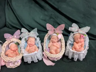 Bebés Reborn Silicona Miniatura