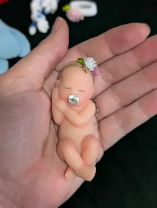 Bebés Reborn Silicona Miniatura