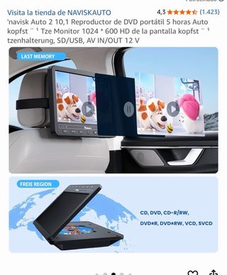 Pacchetto 2 monitor portatili GOnavidio